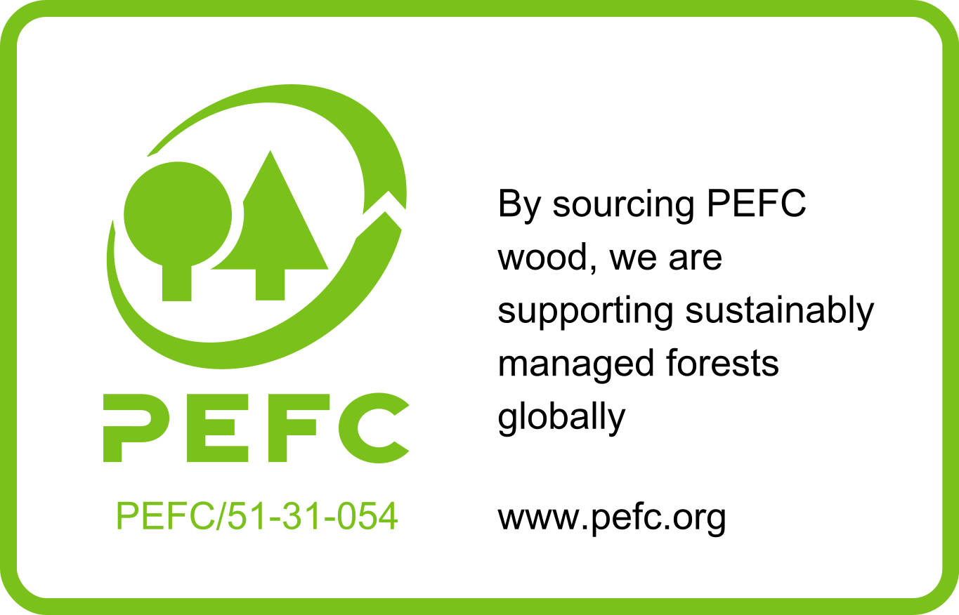 森林認証PEFC※1の「CoC認証」※2を取得